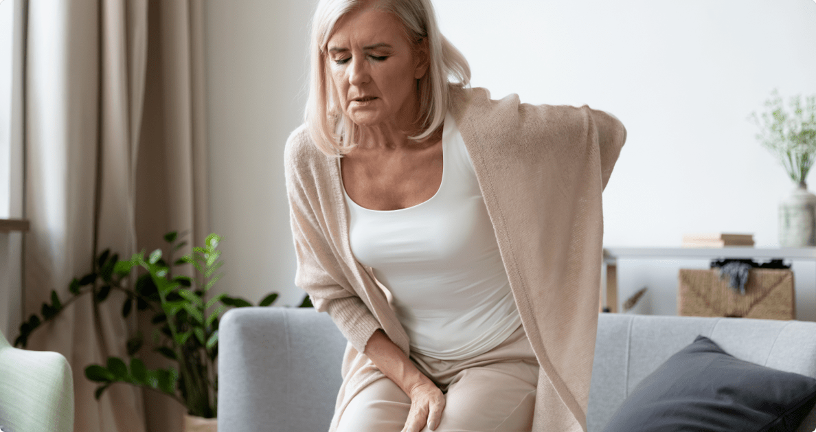 Omurganın osteokondrozunda ağrı